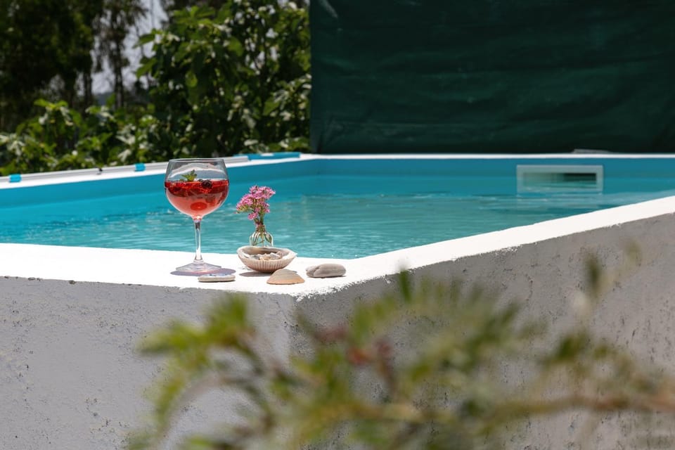 Natural landscape, Pool view, Swimming pool, Drinks