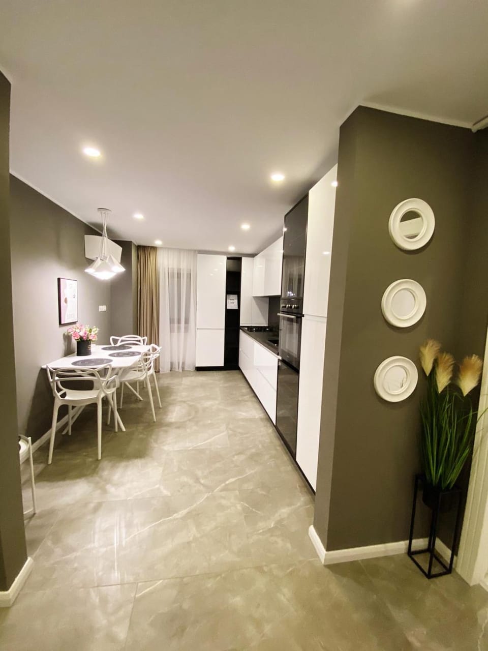 microwave, oven, kitchen
