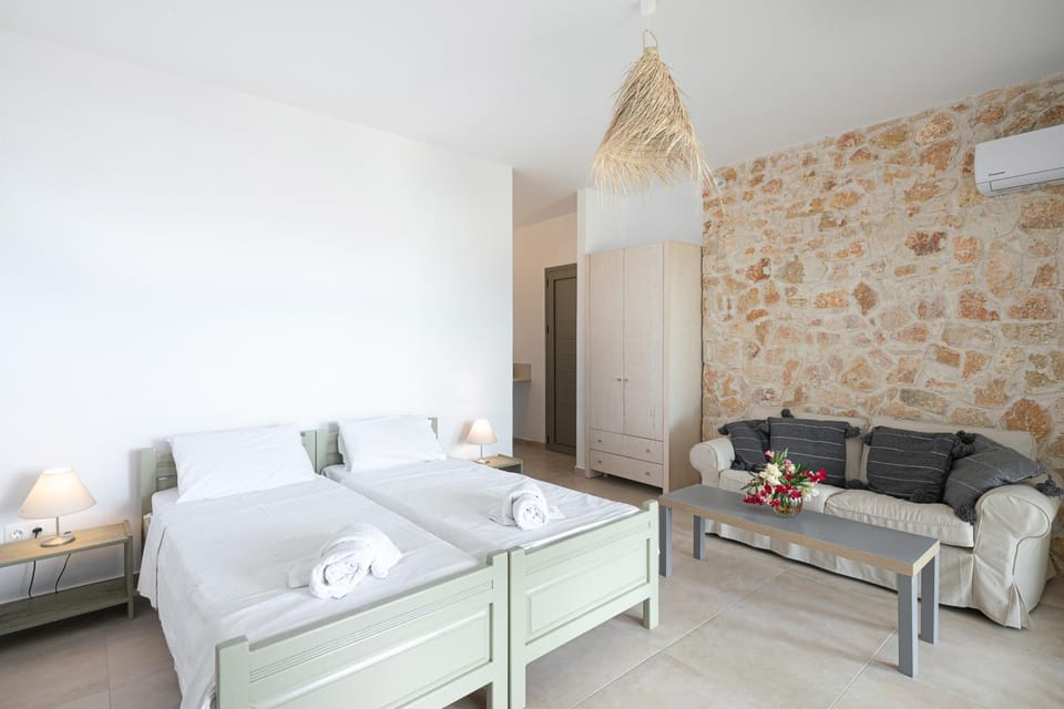 Marina Vista Luxury Studio suites Beach front Apartment in Gouvia