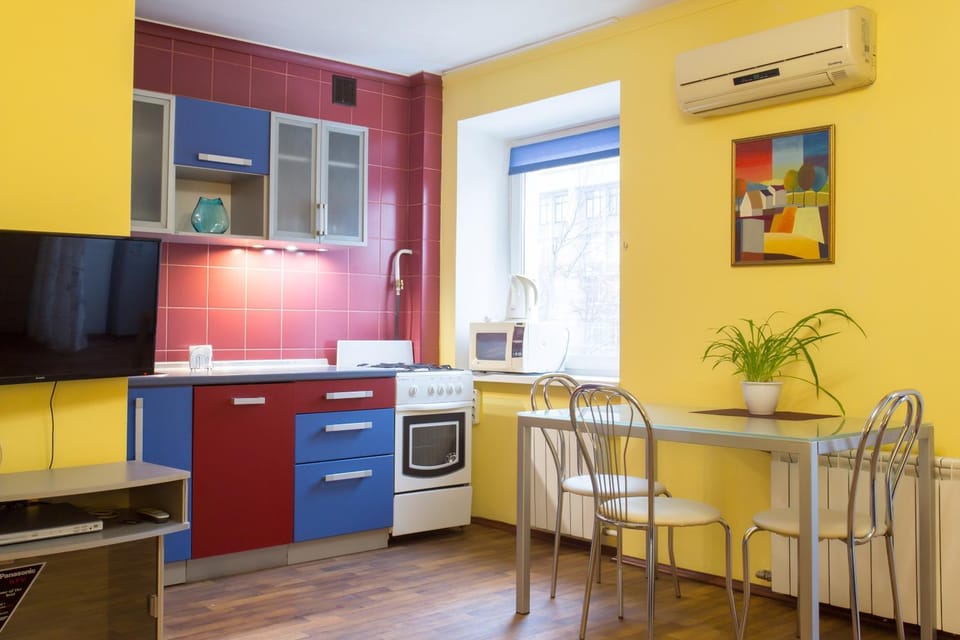 kitchen, air conditioner
