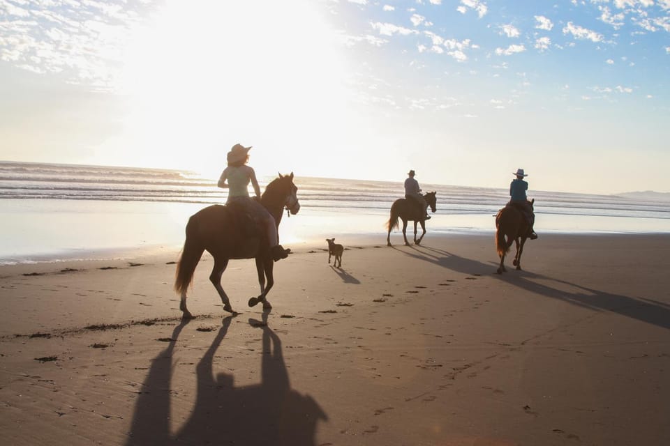 Horse-riding, Beach