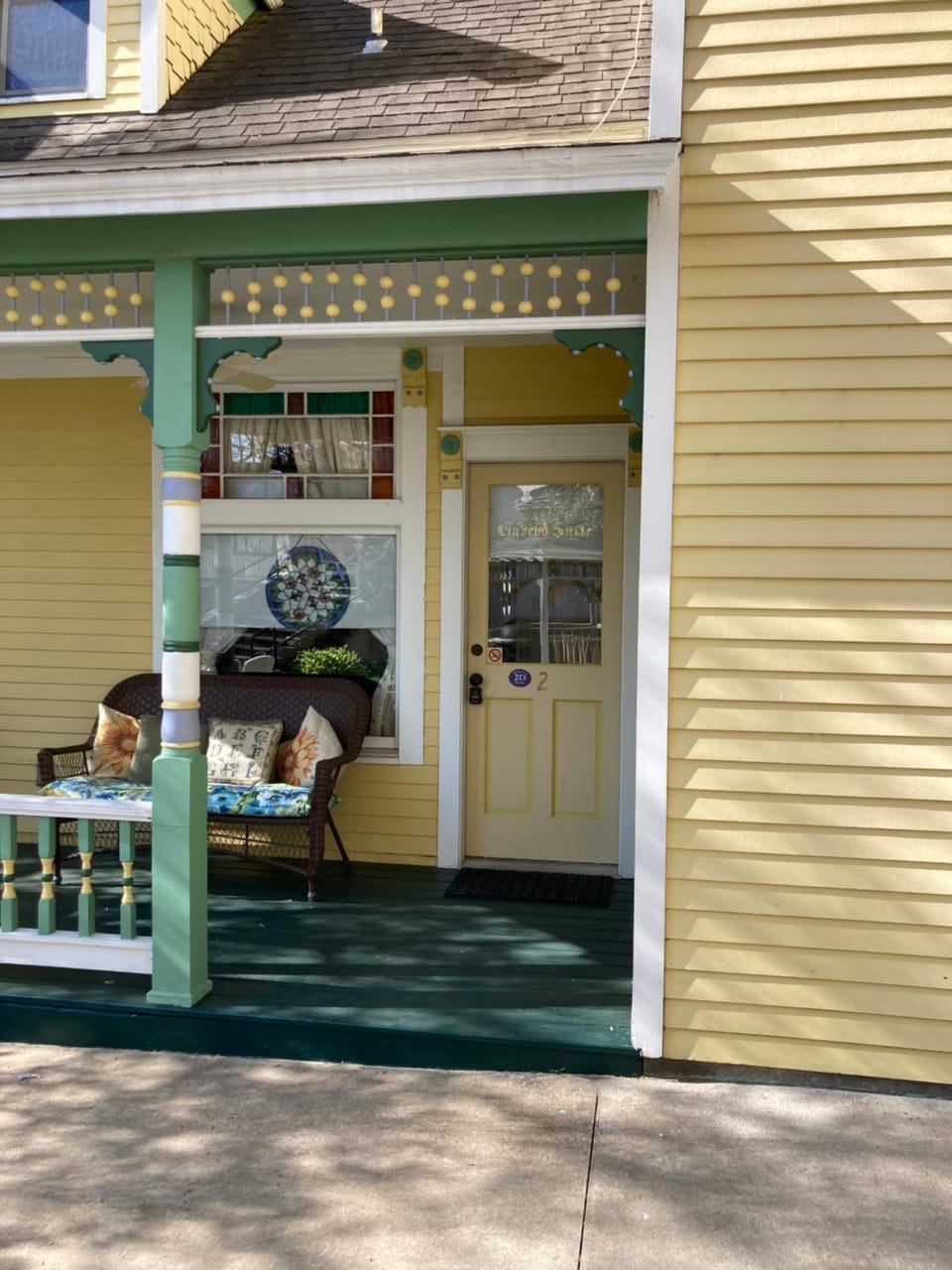 Property building, Patio