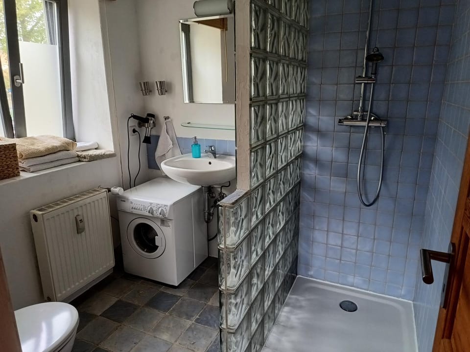 Shower, Toilet, Bathroom, washing machine