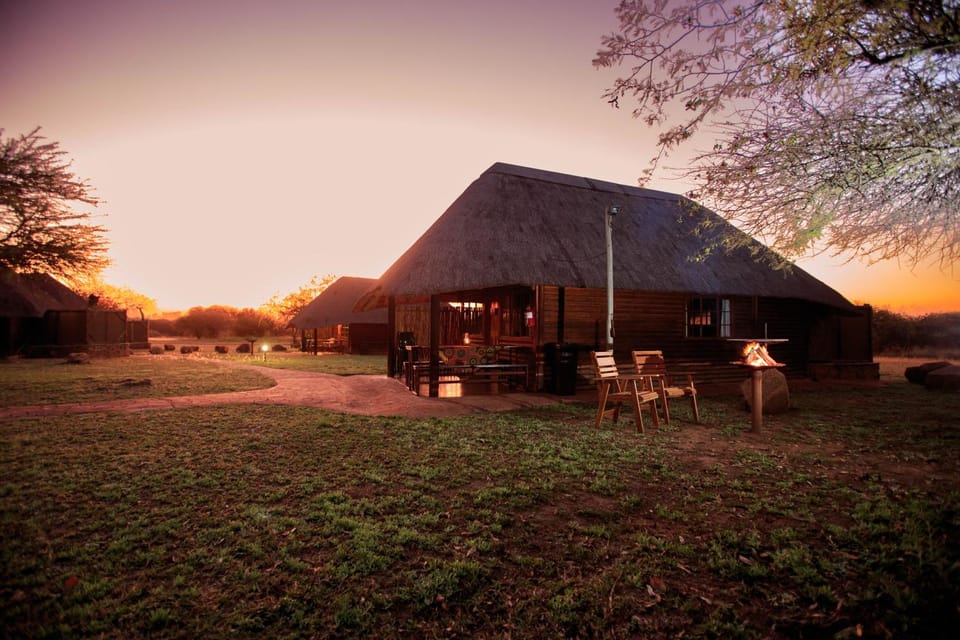 Property building, Natural landscape, Sunset