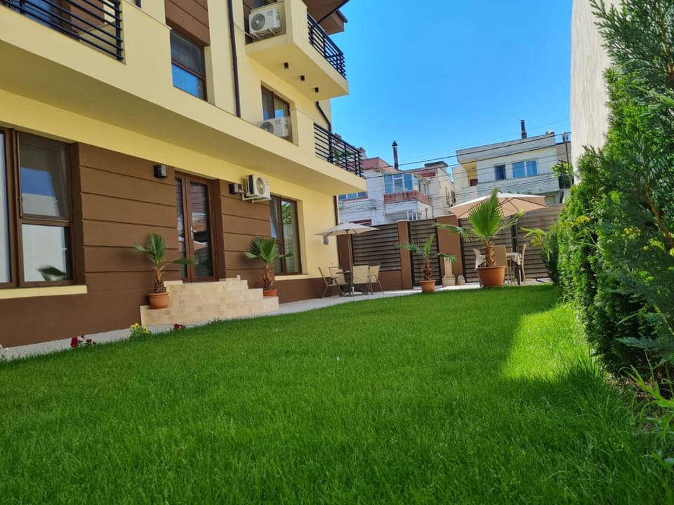 Property building, Garden view