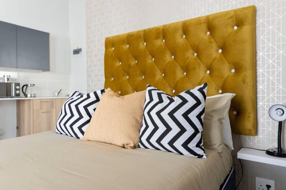 Alimama Spaces: The Chelsea's Greenlee Studio Apartment in Sandton