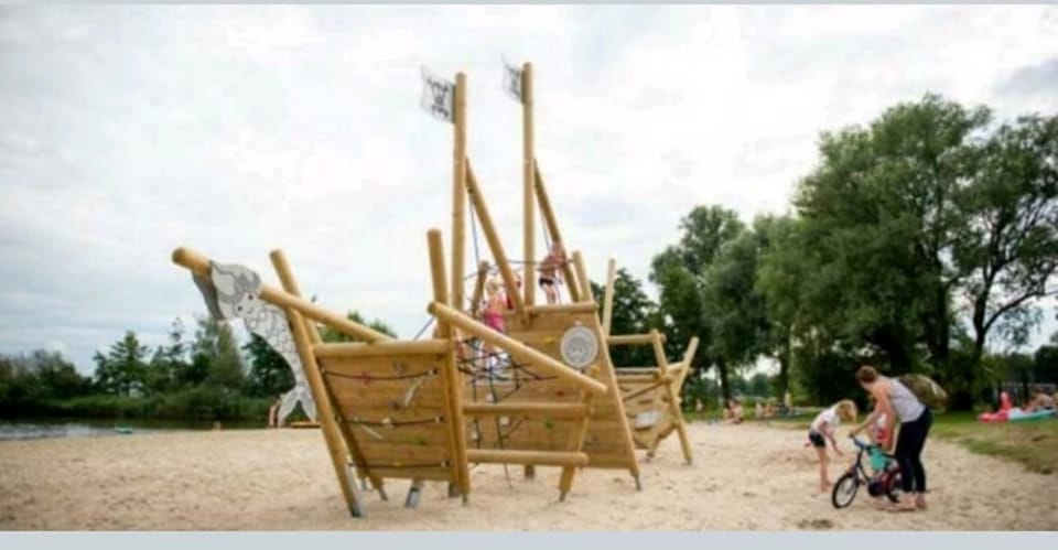 Children play ground, Beach