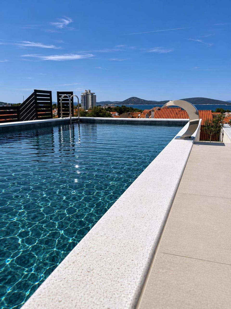 Pool view, Sea view, Swimming pool