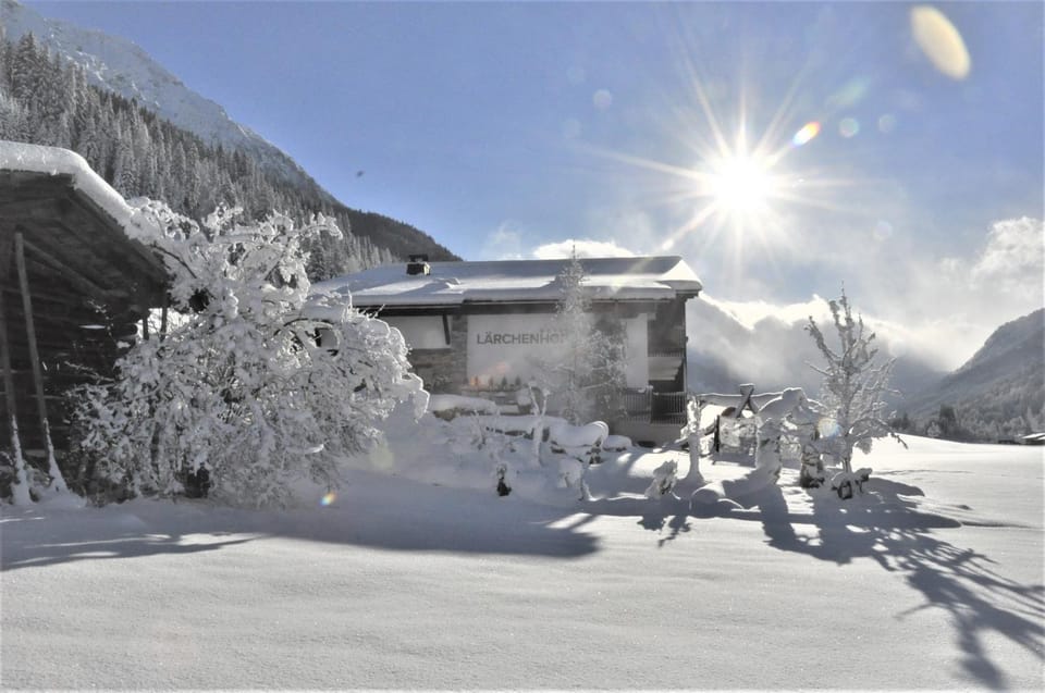 Property building, Natural landscape, Winter, Mountain view