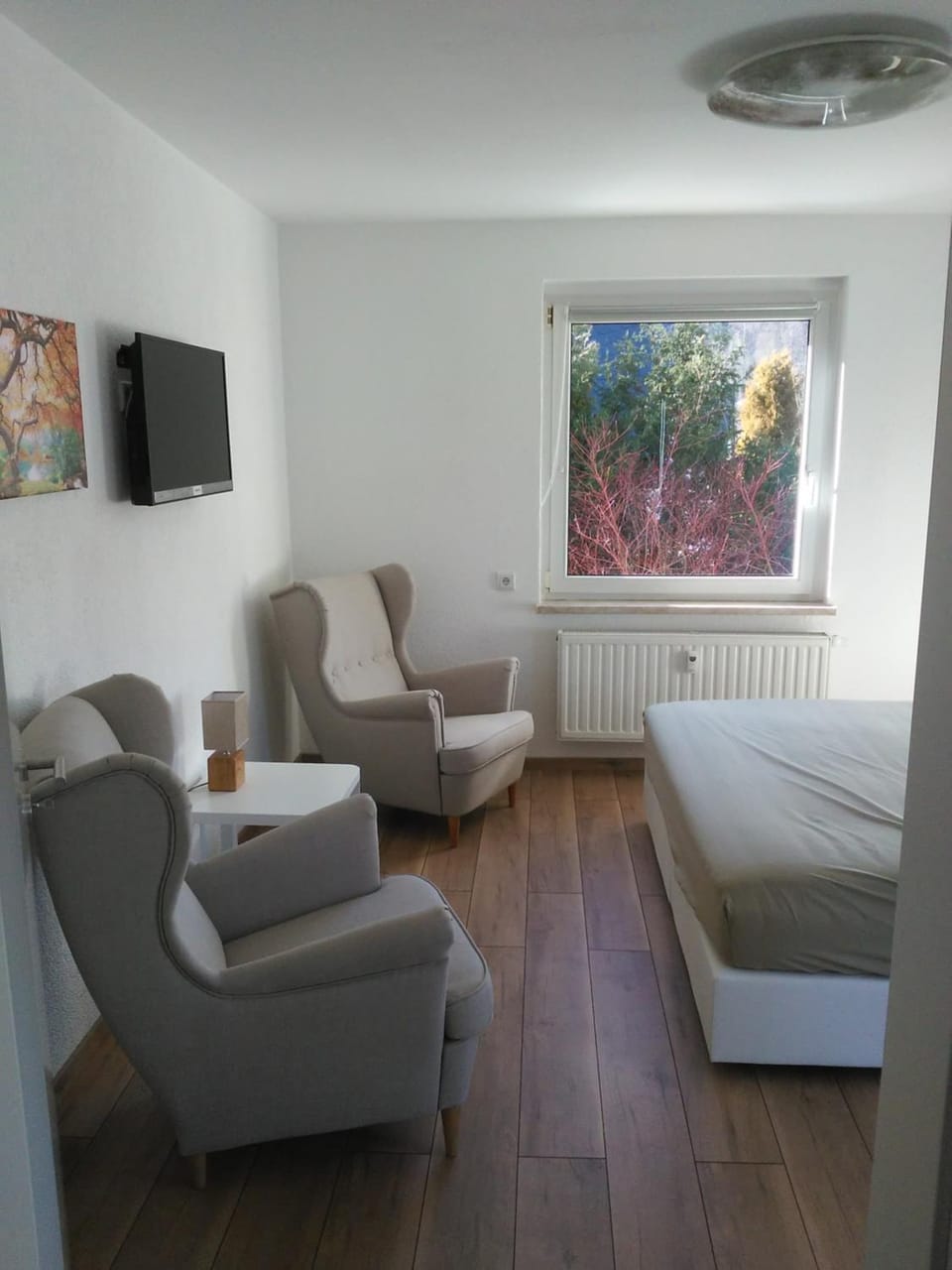 Seating area, Bedroom