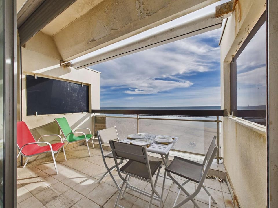 Studio lumineux face à la mer pour 3 personnes avec 2 terrasses - Grau d'Agde - FR-1-423-216 Apartment in Agde