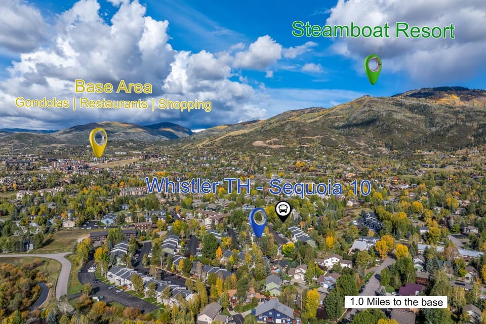 Whistler Village - Sequoia 10 condo Apartment in Steamboat Springs