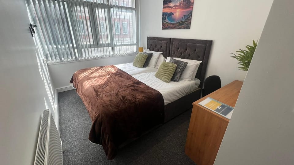 Bed, Photo of the whole room, Business facilities, Bedroom, heating, internet