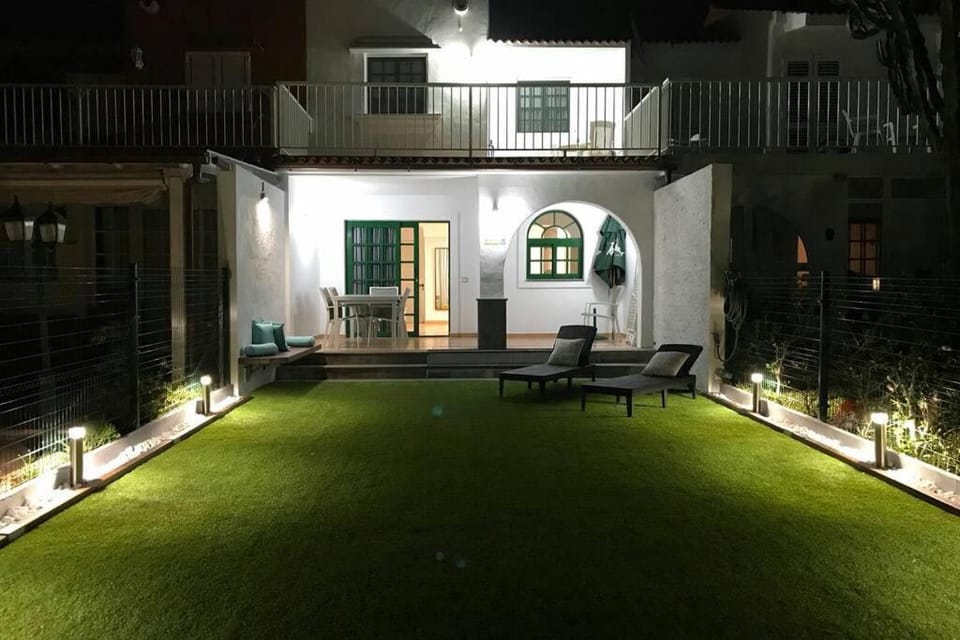 Night, Garden, Balcony/Terrace, Garden view