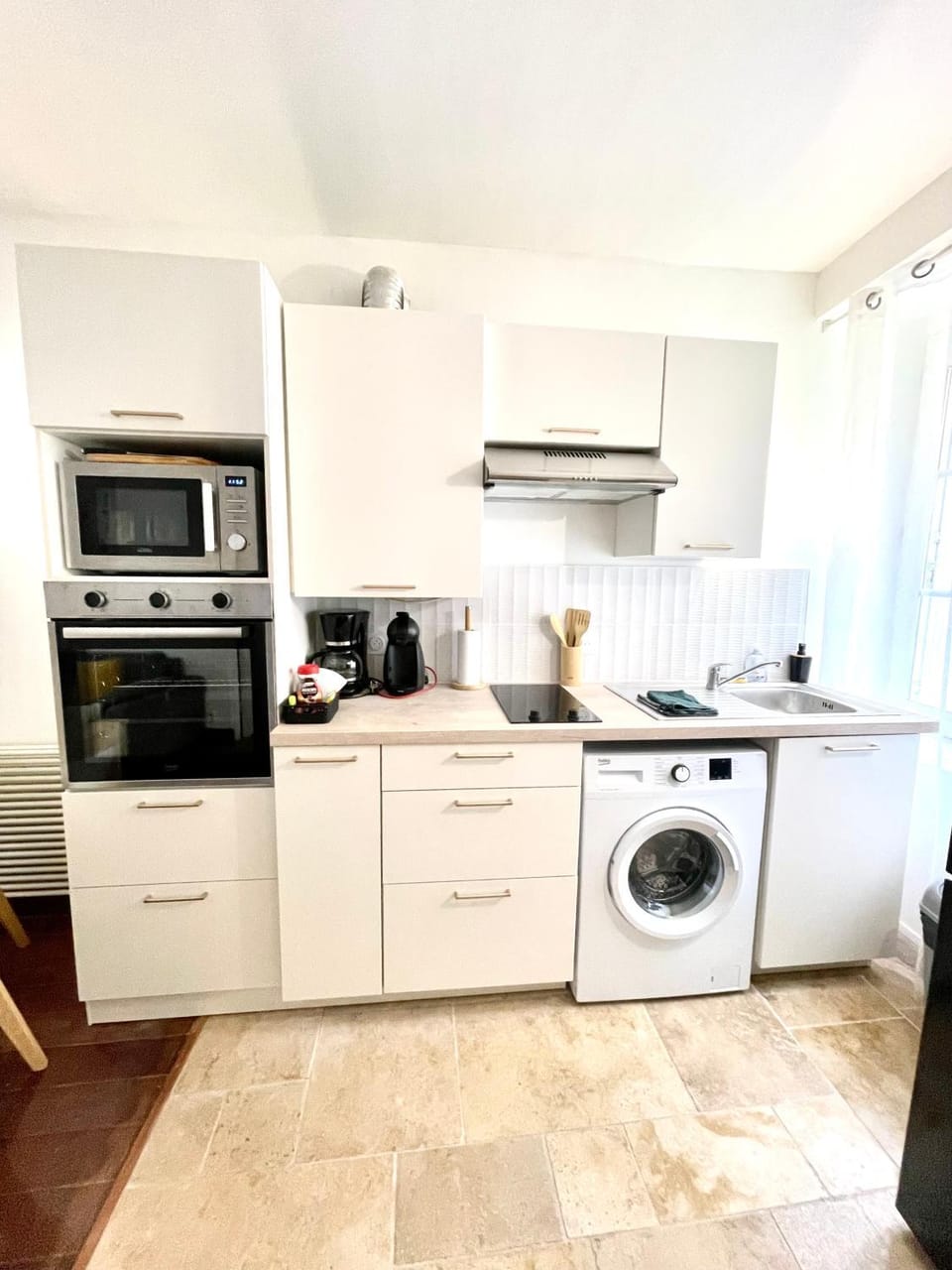 Kitchen or kitchenette, minibar, pet friendly, stove, toaster, washing machine