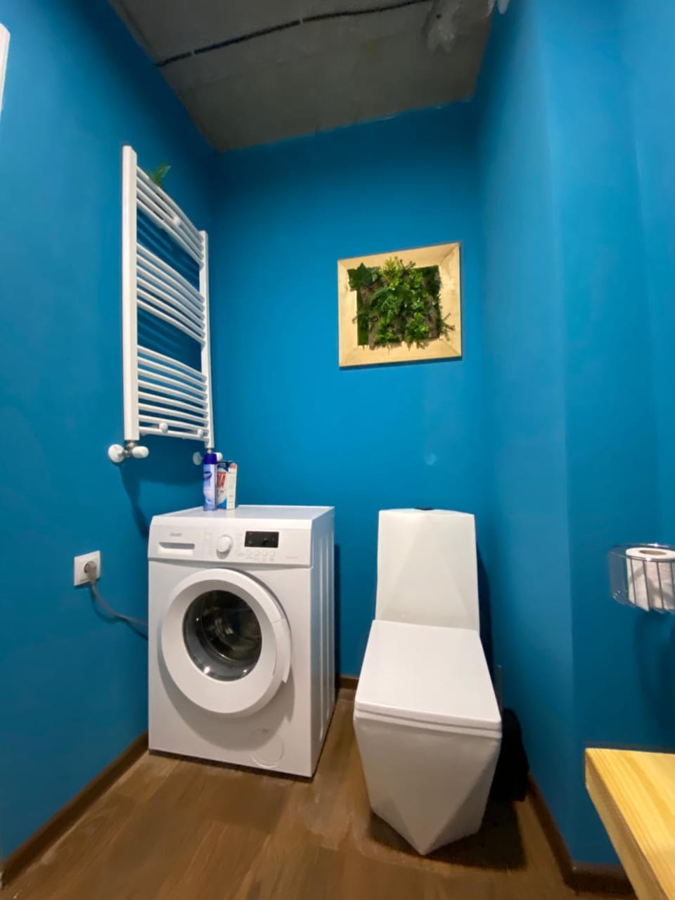 Bathroom, washing machine