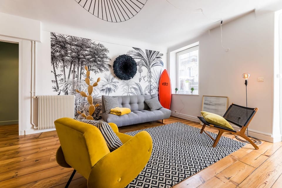 POP KEYWEEK Apt 3 bedrooms with terrace & parking Biarritz city center Apartment in Biarritz