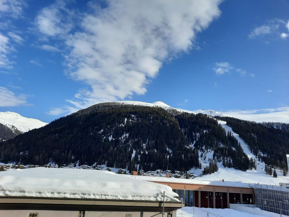 Natural landscape, Winter, Mountain view