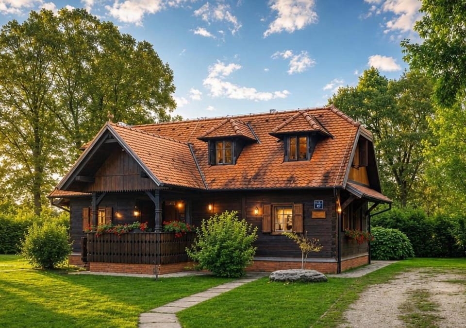 Property building, Spring, Day, Natural landscape, Garden, Garden view