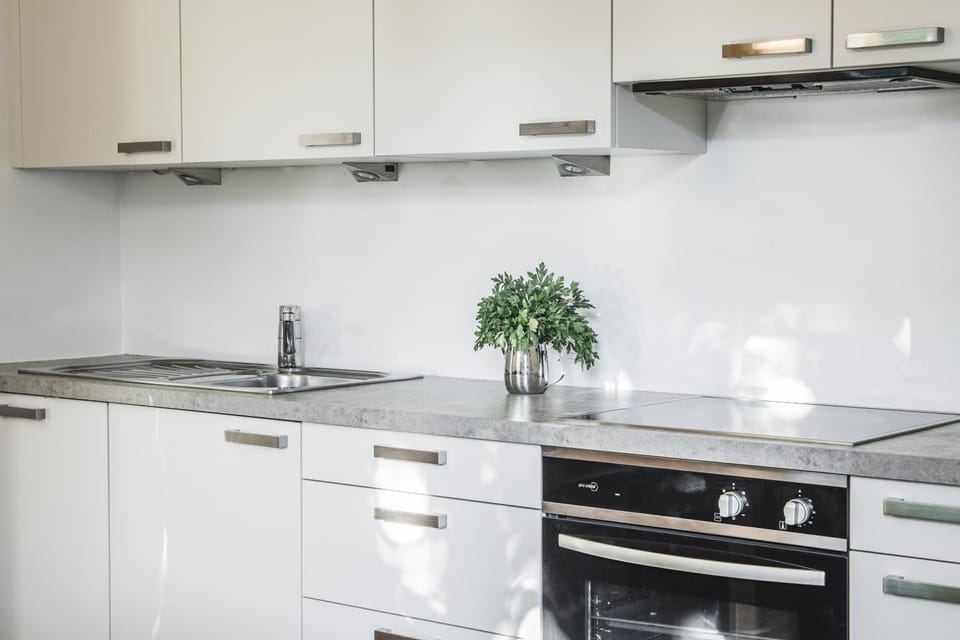 Kitchen or kitchenette, Living room