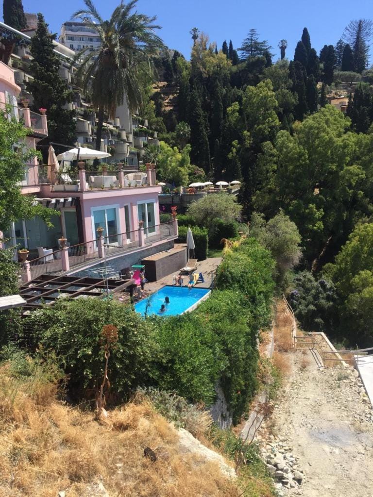 Bird's eye view, Pool view