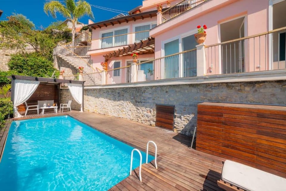 Property building, Pool view, Swimming pool