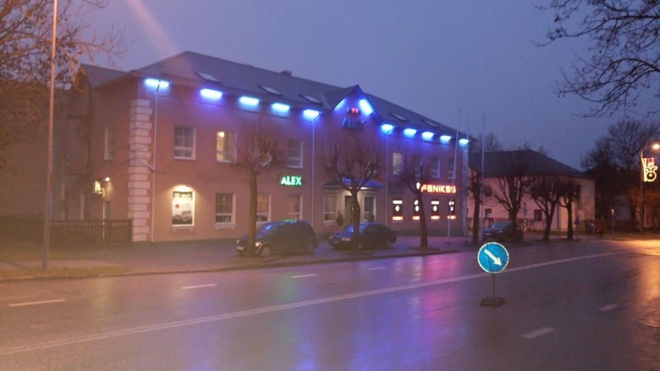 Property building, Night