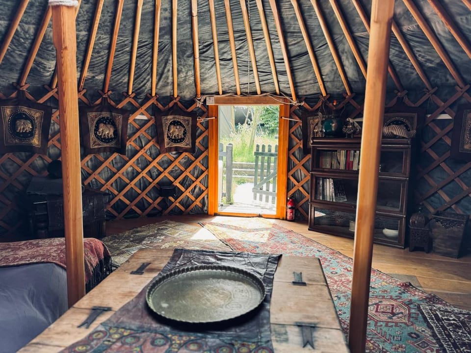 Yurt Within Grounds of 17th Century Country Inn Luxury tent in Dover District