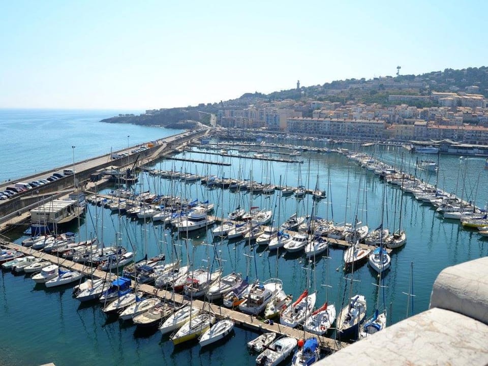 Studio climatisé avec terrasse, vue mer et parking privé - FR-1-472A-140 Apartment in Occitanie