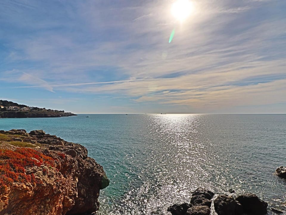 Studio climatisé avec terrasse, vue mer et parking privé - FR-1-472A-140 Apartment in Occitanie