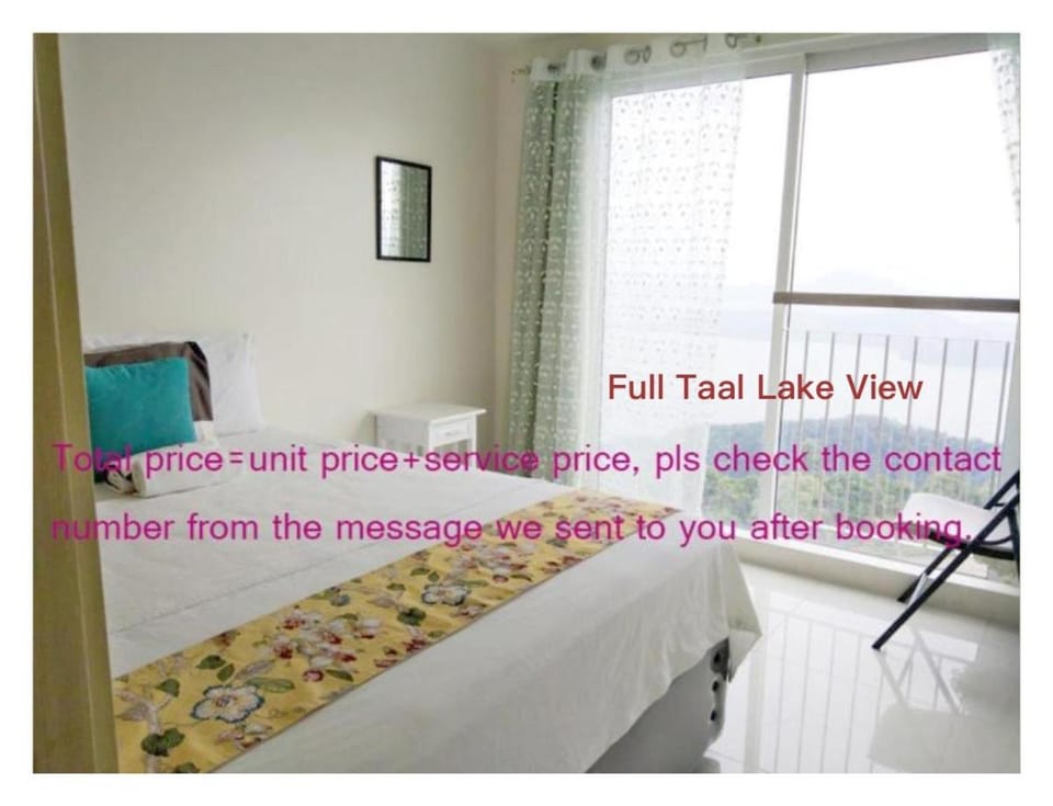 SMDC Tagaytay Taal Lake View Condo Netflix No Balcony Contact to Confirm Apartment hotel in Tagaytay