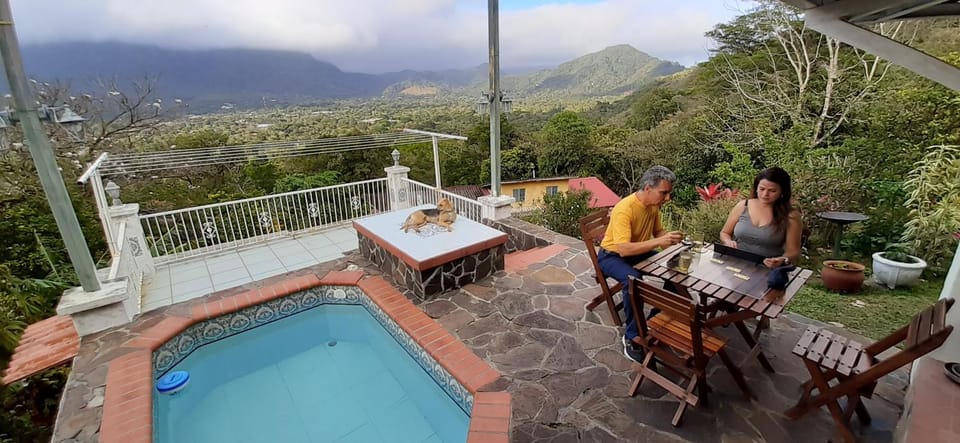 Mountain view, Pool view