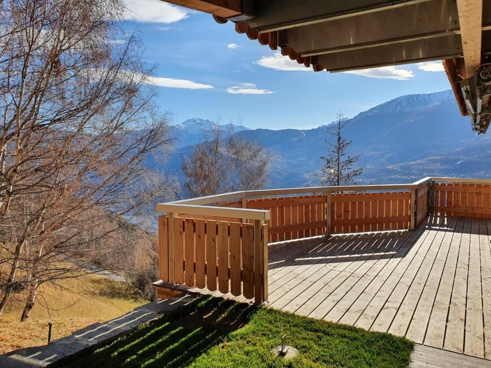 Natural landscape, View (from property/room), Balcony/Terrace, Mountain view