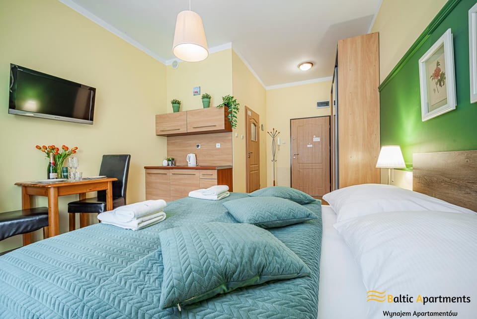 Bed, TV and multimedia, Photo of the whole room