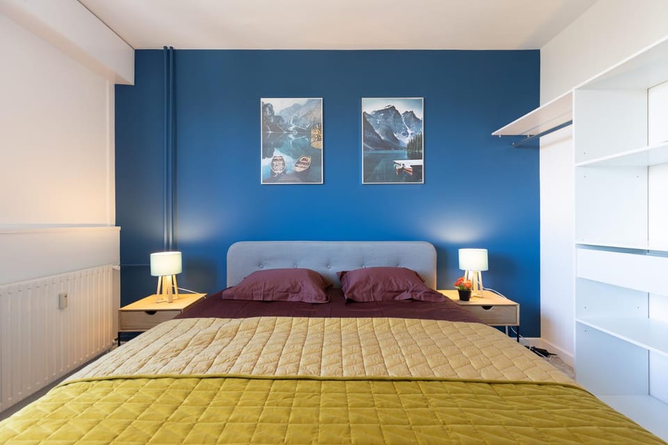 Le petit Manhattan - Appartement privé de 45 m2 - 2 à 4 personnes - Parking privé Apartment in Metz