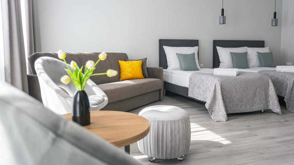 Living room, Seating area, Bedroom