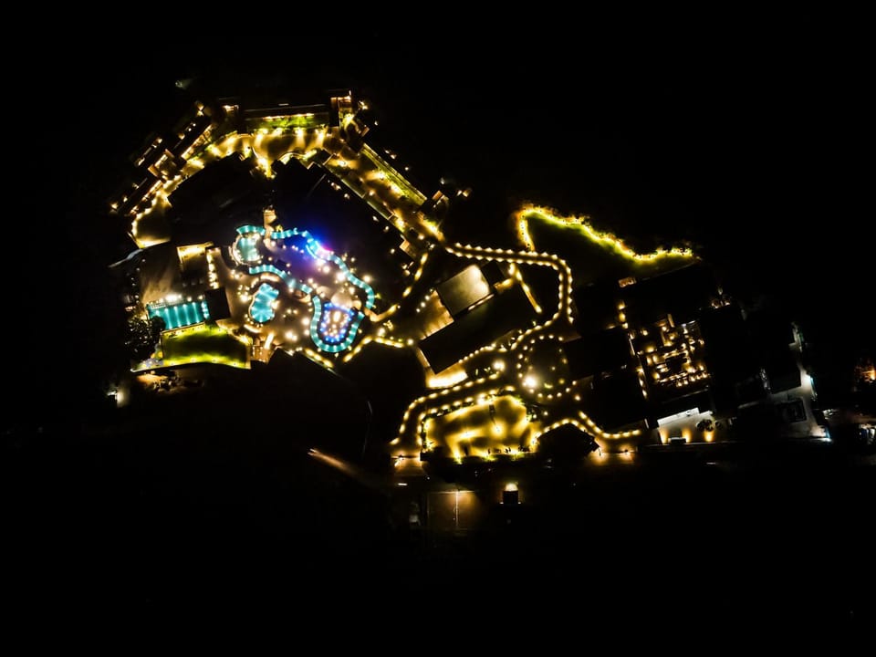 Night, Bird's eye view