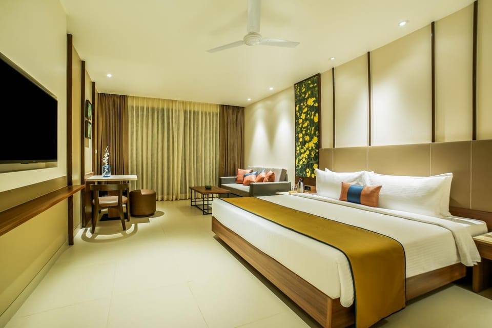 Bed, Living room