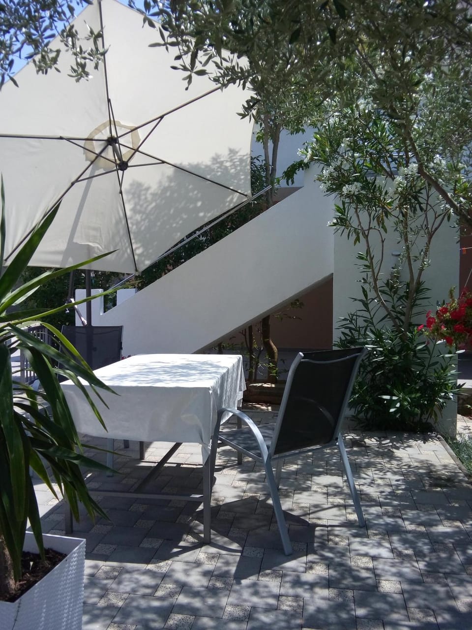 Patio, Day, Seating area, Dining area, Garden view