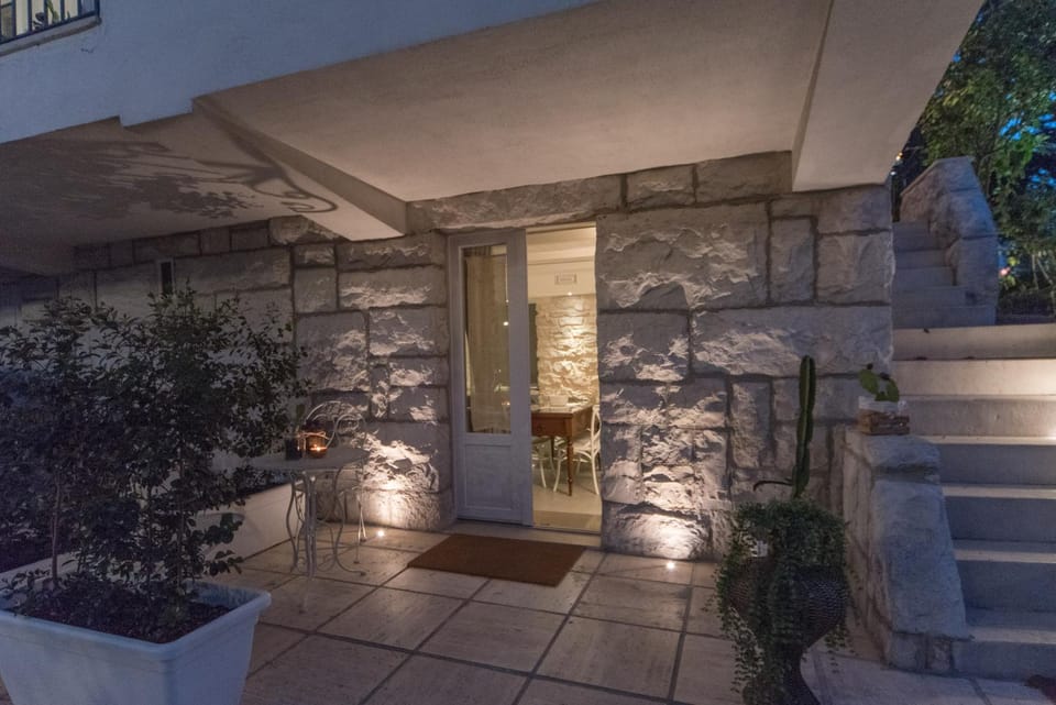Property building, Patio