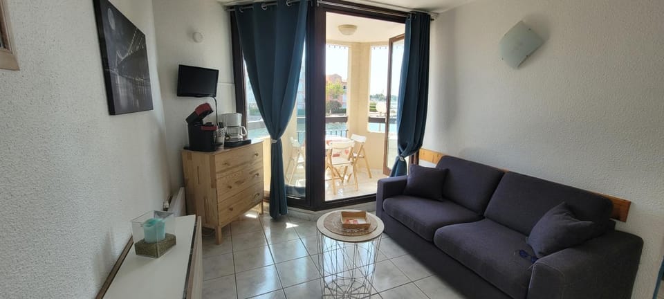 bel Appartement vue sur le lac marin avec piscine Apartment in Le Barcarès