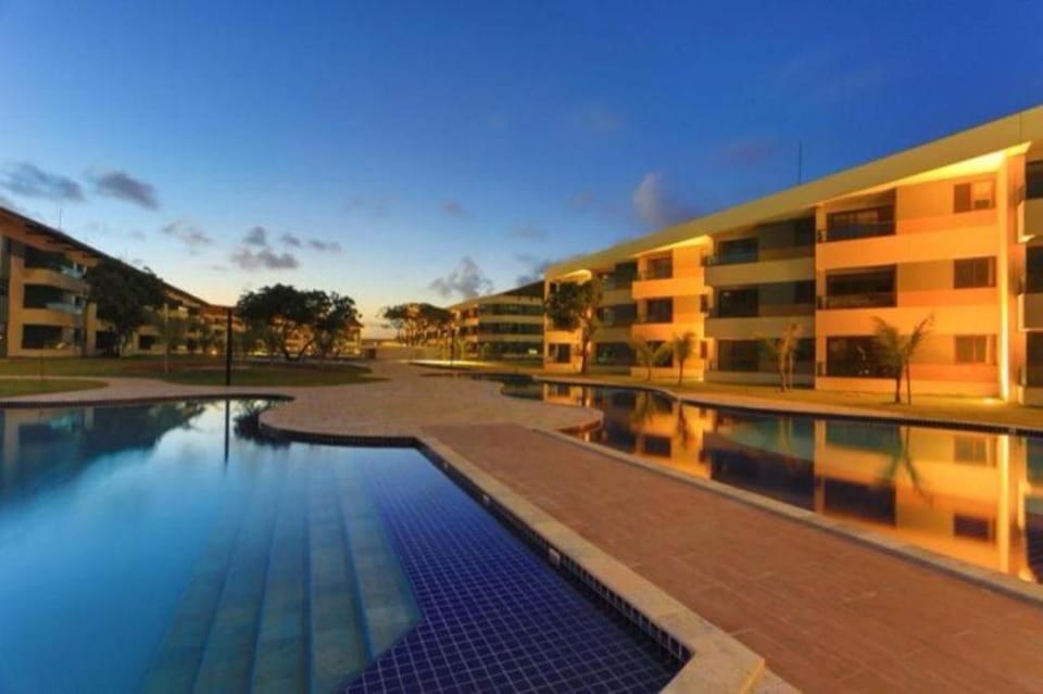 Swimming pool, Sunset