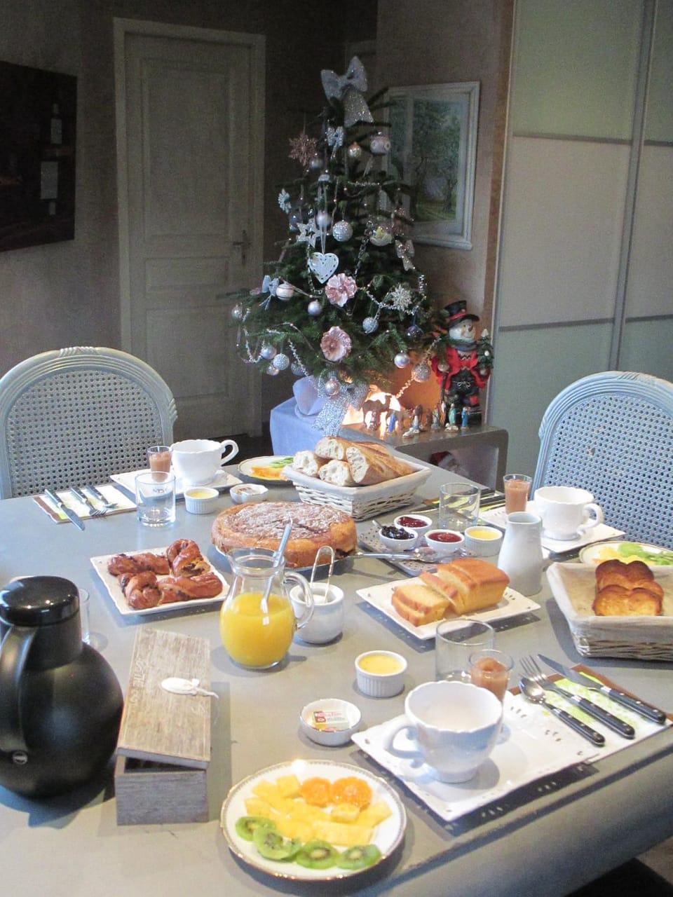 Food close-up, Continental breakfast