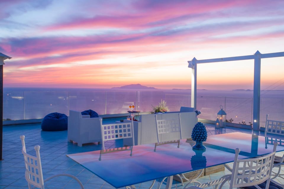 Natural landscape, Balcony/Terrace, Balcony/Terrace, Sea view, Sunset