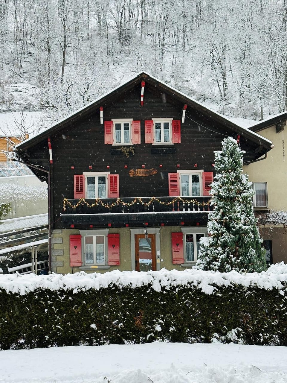 Property building, Facade/entrance, Winter, BBQ facilities, Garden, Skiing, Seating area, Cycling, Communal kitchen, Family, Parking, hair dryier, internet, microwave, oven, towels, washing machine, kitchen