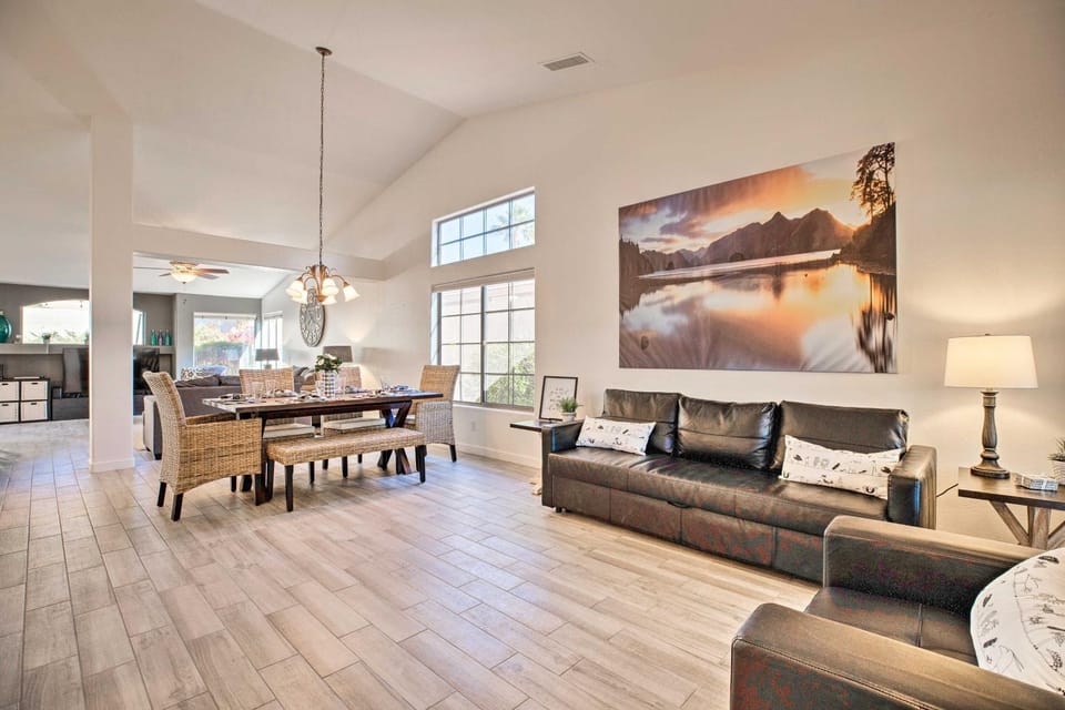 Close to Hikes! Snowbird Oasis w/ Pool in Estrella House in Goodyear