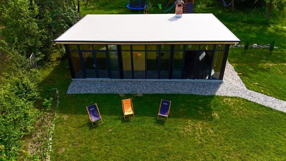 Property building, Garden view