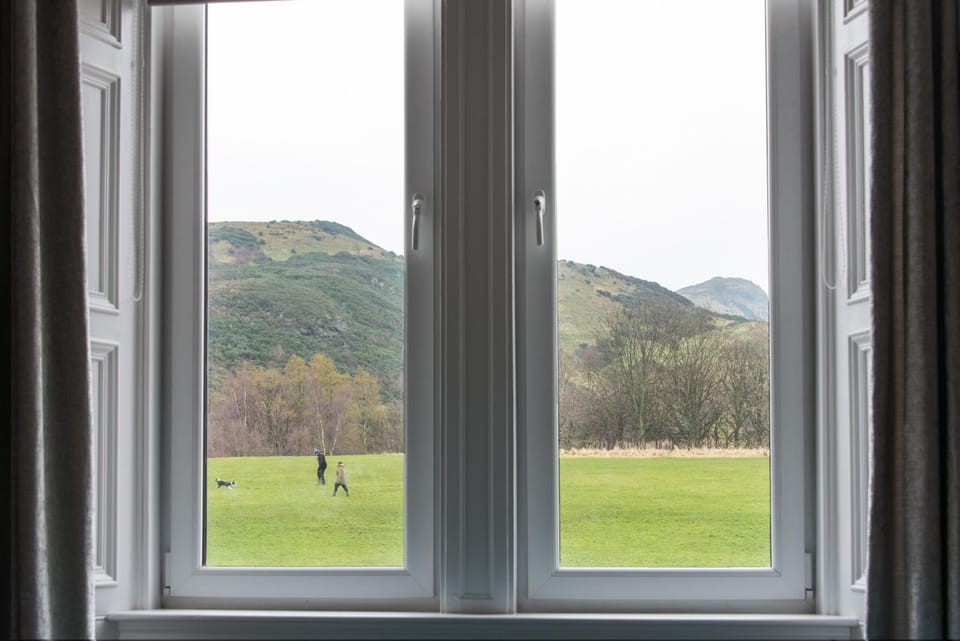 Garden view, Mountain view