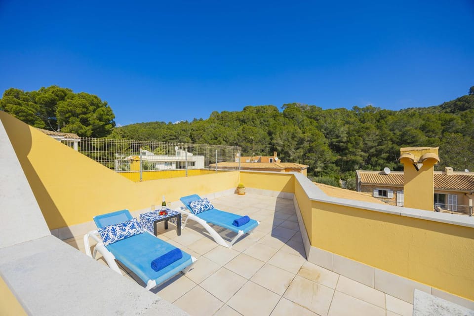 Natural landscape, View (from property/room), Balcony/Terrace, Mountain view, Mountain view, sunbed