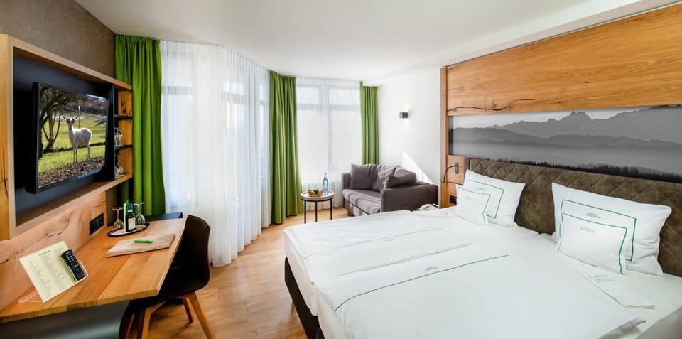 Bed, TV and multimedia, Photo of the whole room, Bedroom, hair dresser